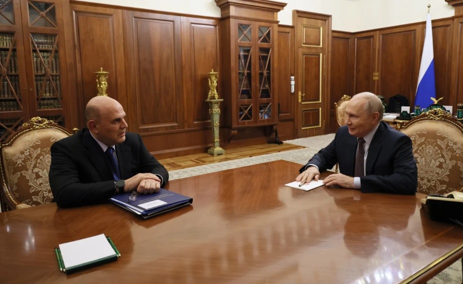 Путин Мишустин