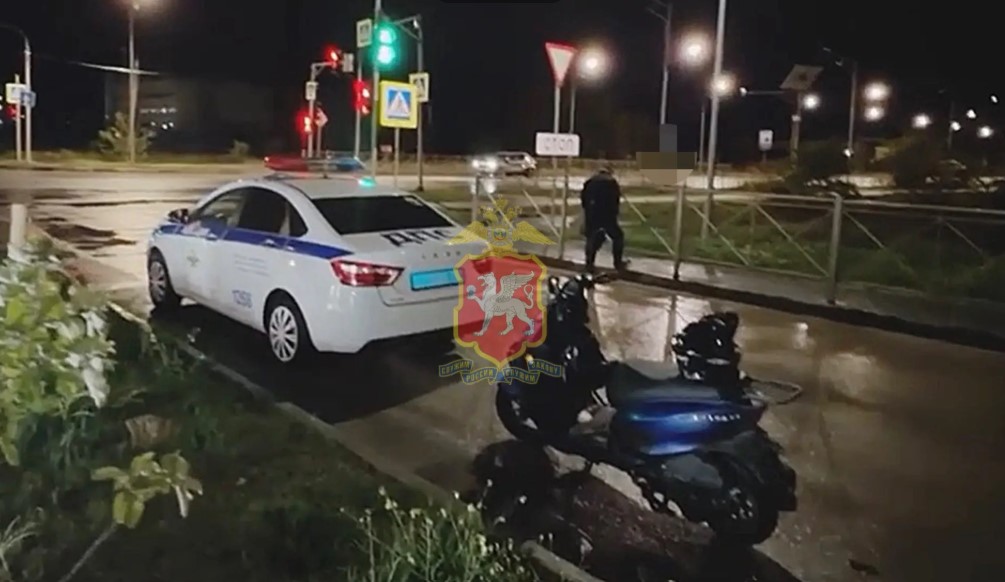 Мотоцикл МВД Крым