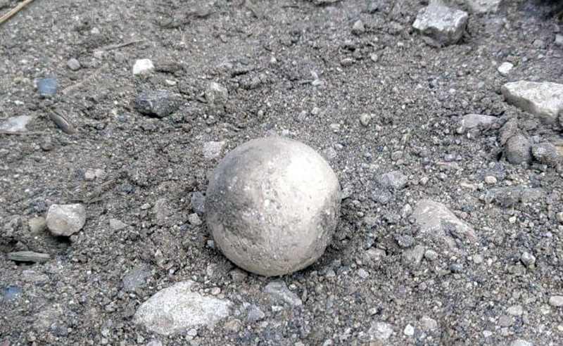 На Северной стороне обнаружены несдетонировавшие суббоеприпасы