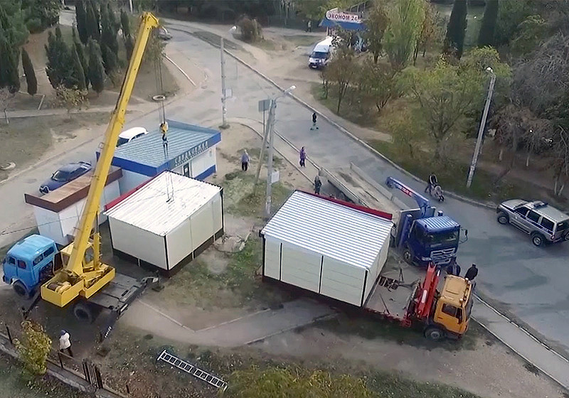 В Севастополе с начала года снесли почти 650 незаконных НТО