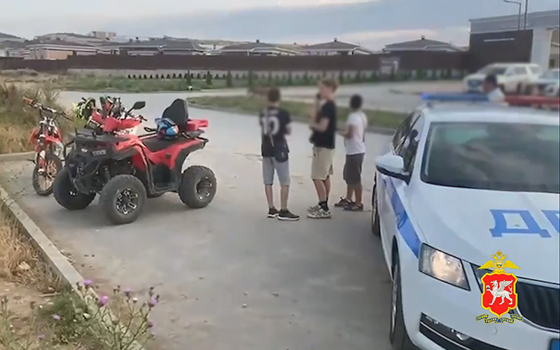 В Симферопольском районе задержали четырех несовершеннолетних водителей
