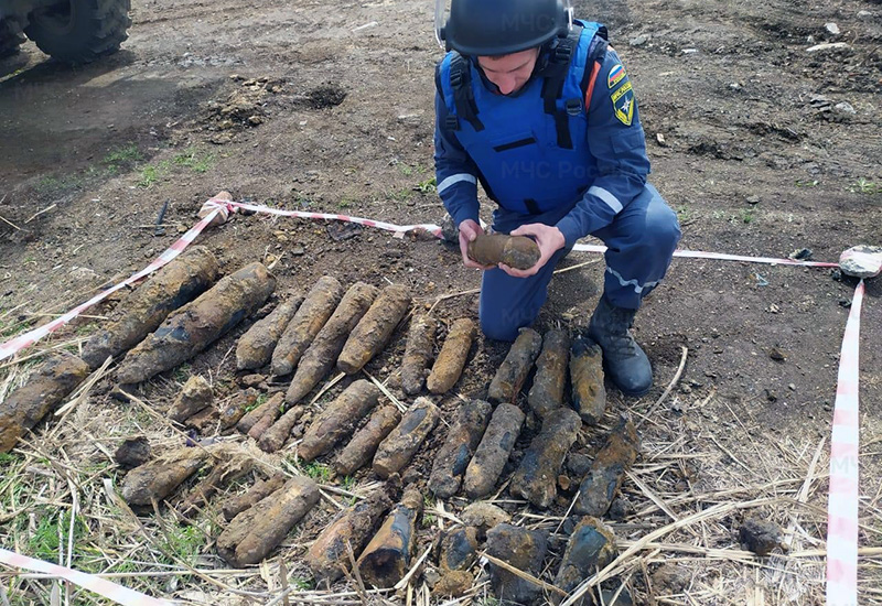 В Джанкое за день уничтожили 26 взрывоопасных предметов времен ВОВ