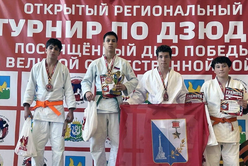 Севастопольский дзюдоист Данил Кажан завоевал «бронзу» турнира в ХМАО