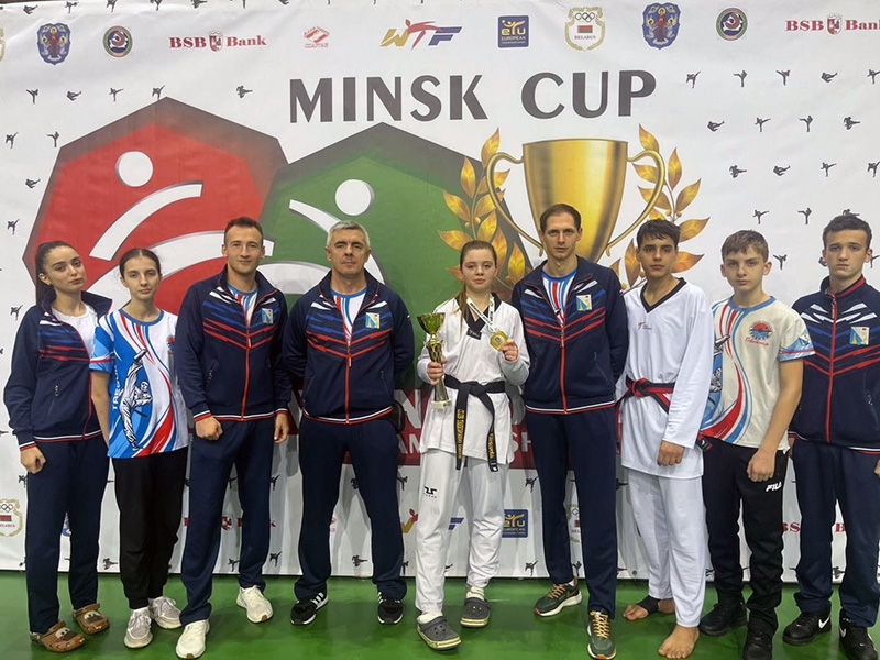 Севастопольцы завоевали медали Международных соревнований Minsk Cup по тхэквондо