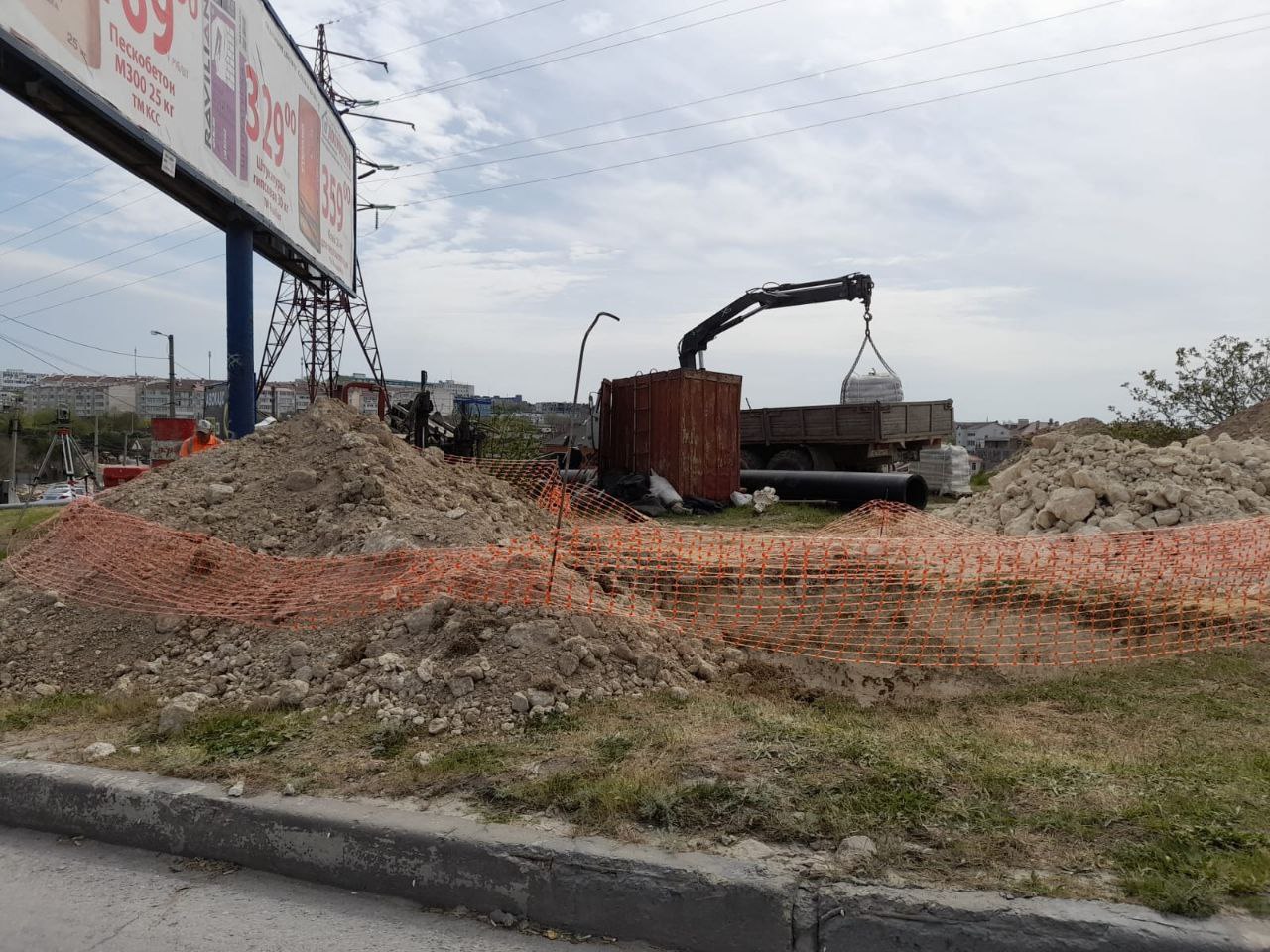 На развязке в Стрелецкой балке Севастополя на два месяца ограничат движение транспорта (схема объезда)