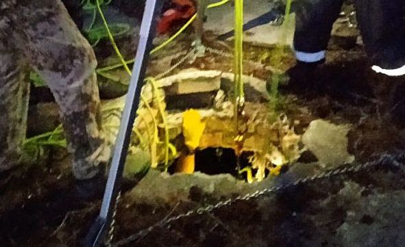 Из глубокого бетонного резервуара в Крыму достали 12-летнего ребёнка (фото)