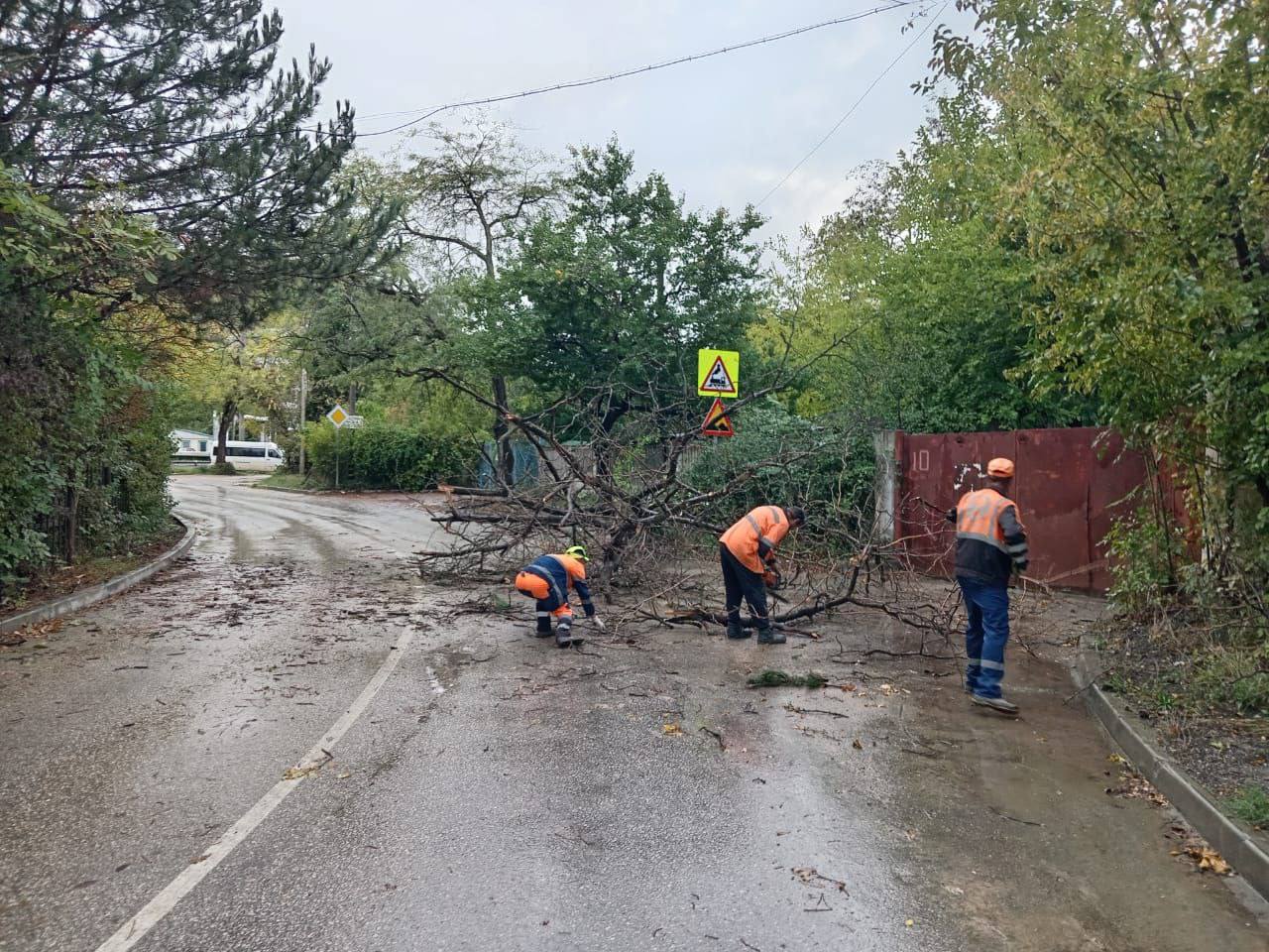 Коммунальщикам Севастополя дали два дня на очистку города от оставшихся наносов