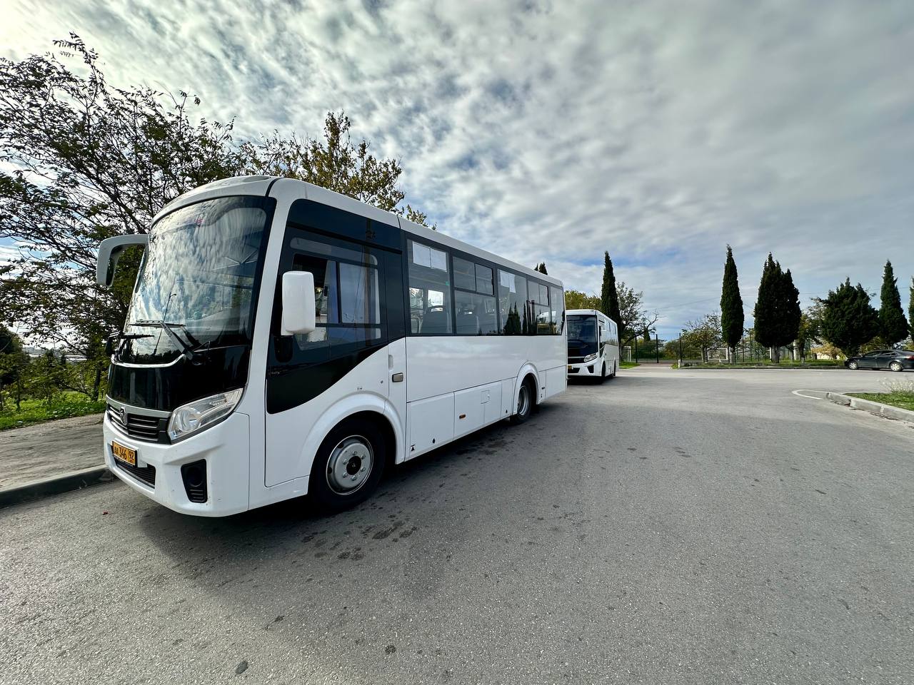 На маршруты Севастополя вышли новые автобусы