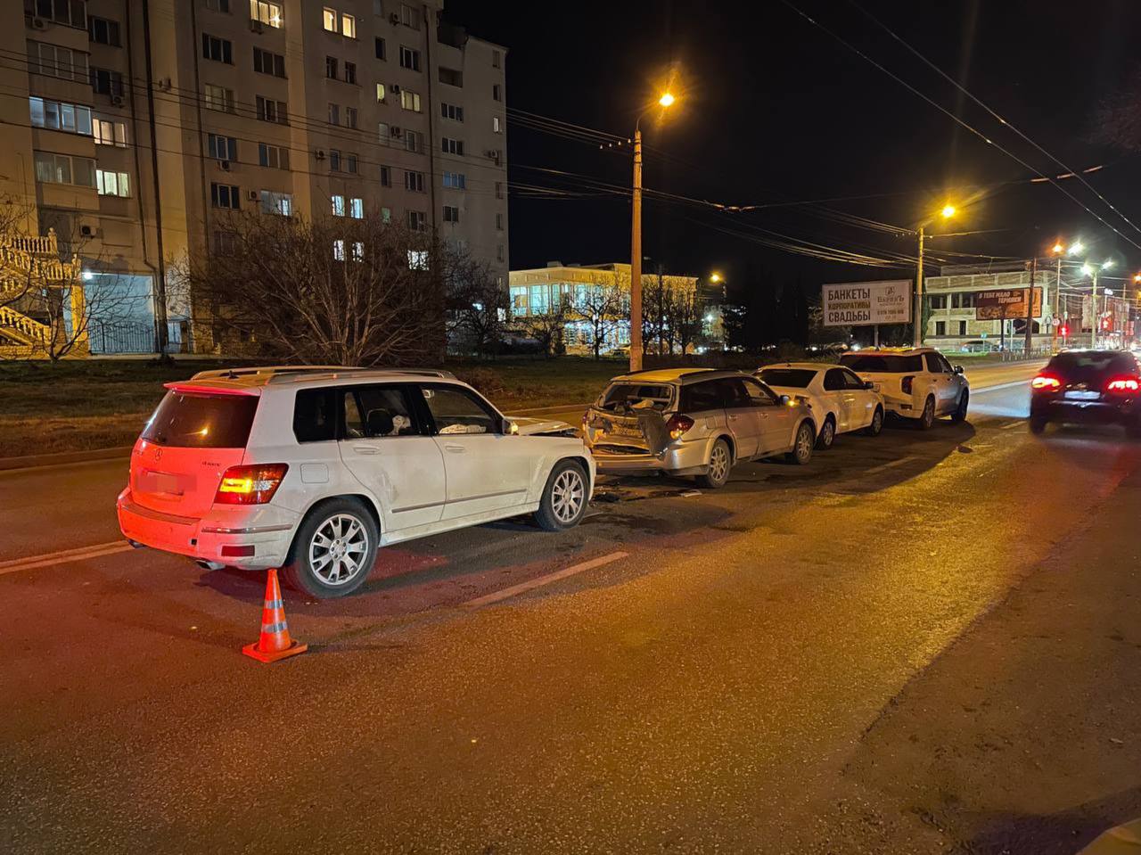 Двое детей получили травмы в массовом ДТП в Севастополе