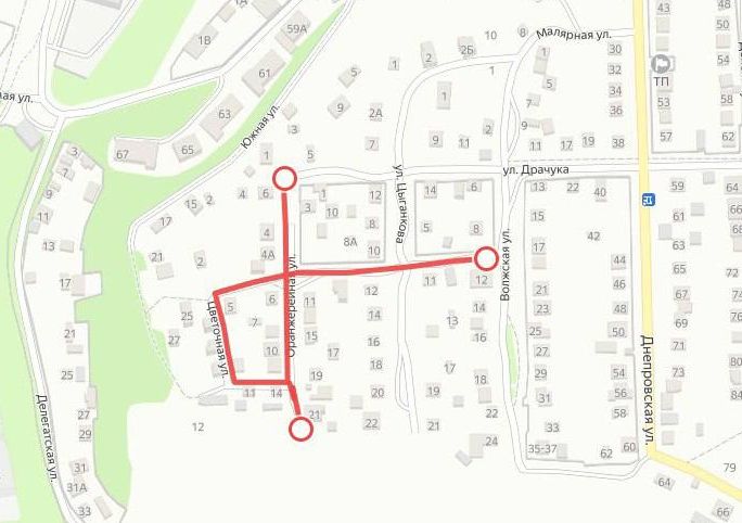 На трех улицах Севастополя ограничат движение транспорта