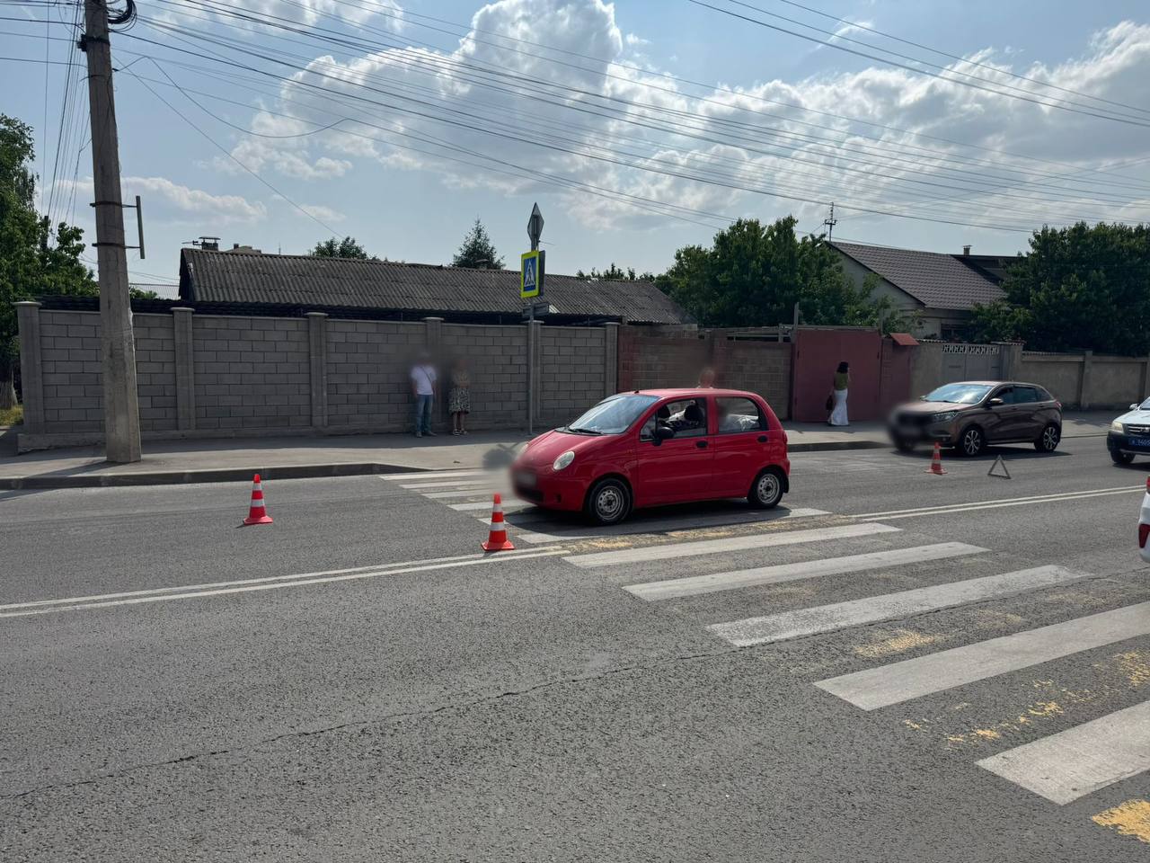 В Симферополе Daewoo Matiz сбил девятилетнюю девочку