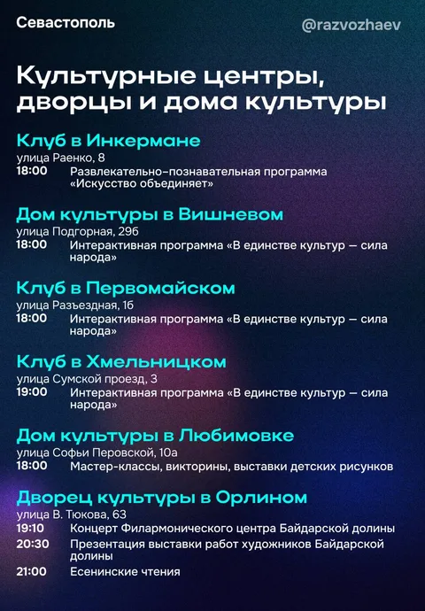 Фото галереи