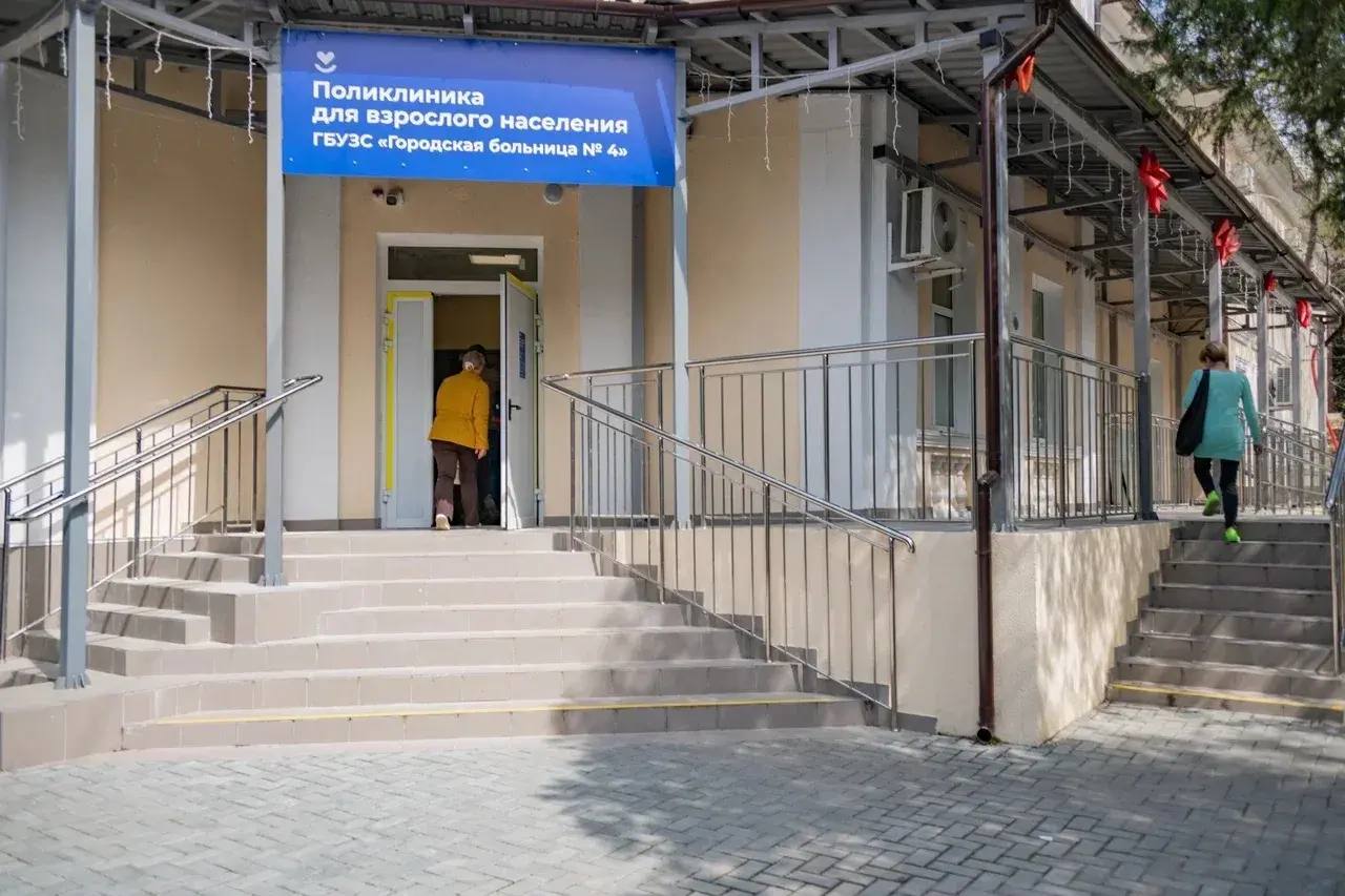 В Севастополе завершается капремонт взрослой поликлиники горбольницы № 4