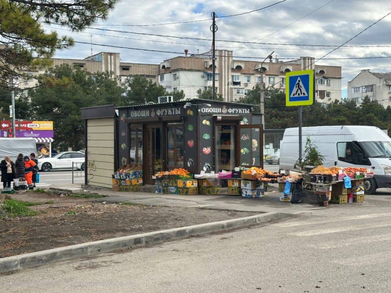 В схему размещения НТО в Севастополе добавили 40 точек 