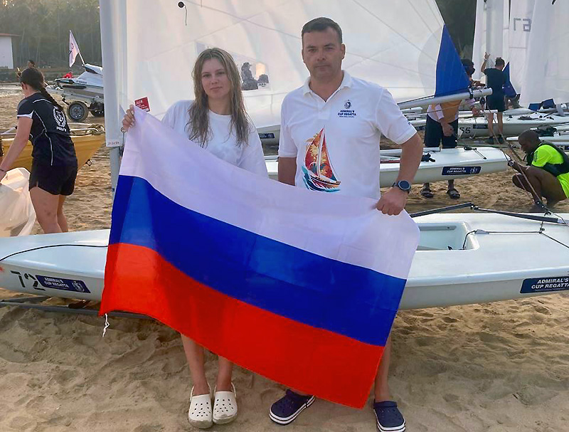 Севастопольская яхтсмена Полина Лощинина стала победителем международной парусной регаты