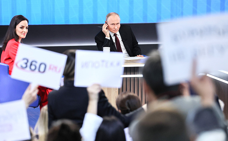 Прямая линия и большой пресс-конференцией Путина планируются в декабре