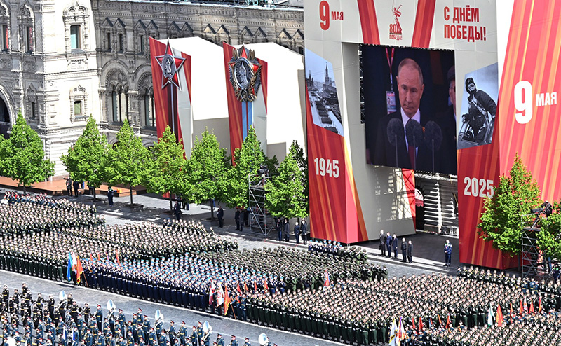 Владимир Путин поздравил россиян с 80-летием Победы