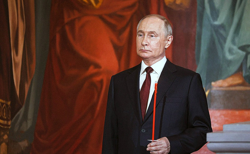 Владимир Путин поздравил с праздником Пасхи