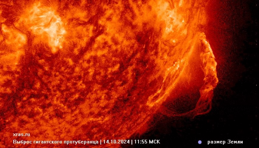 Очередная магнитная буря обрушится на Землю