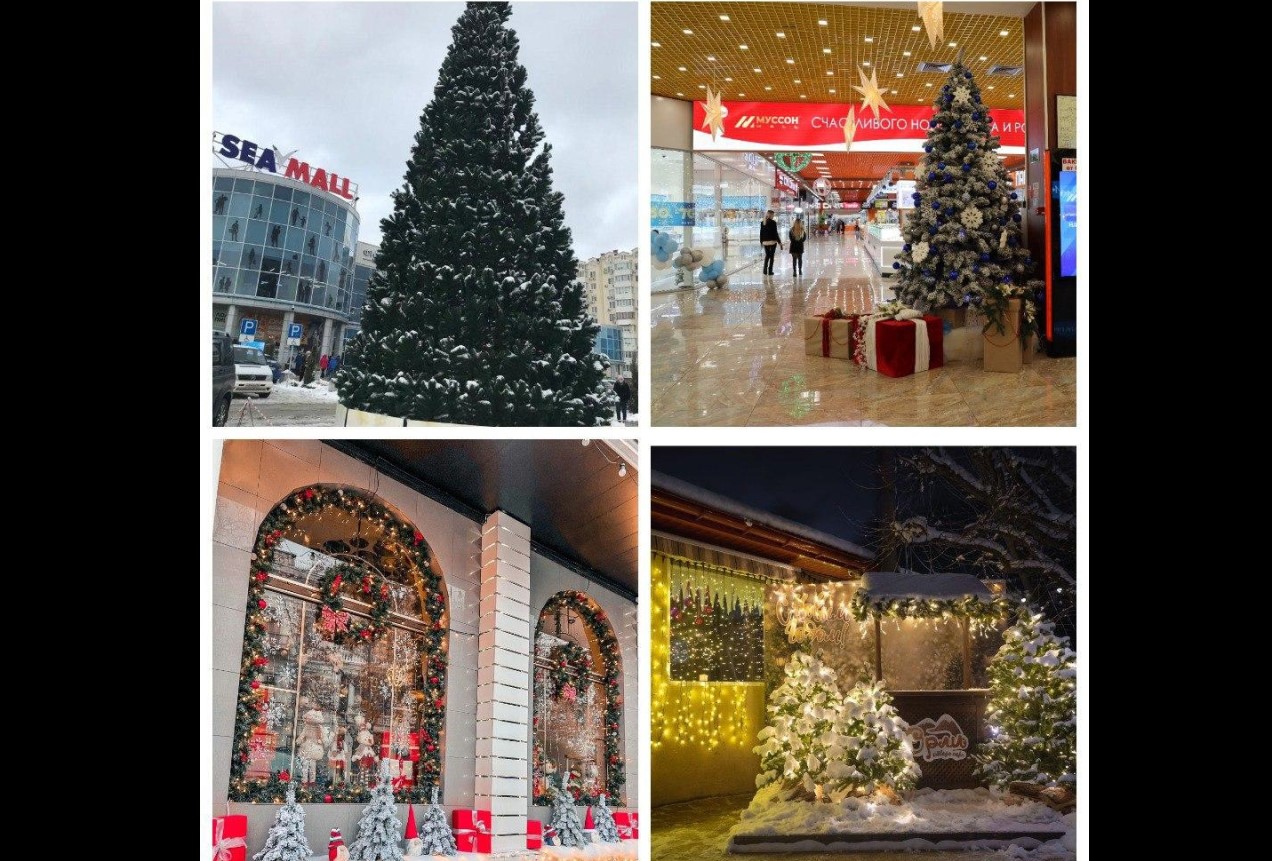 Самые «новогодние» витрины выберут на конкурсе в Севастополе