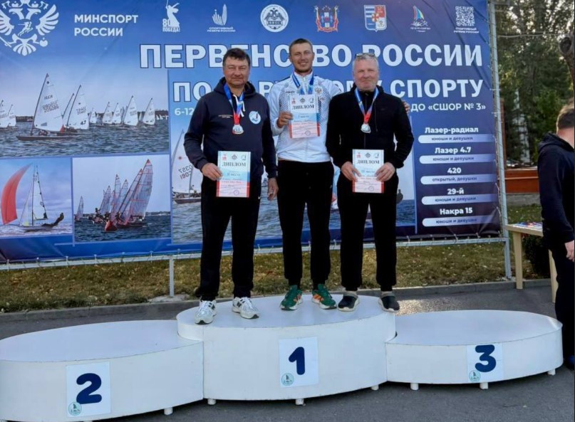 Севастопольцы поднялись на пьедестал Кубка России по парусному спорту