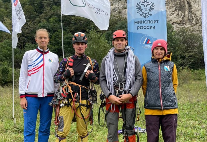 Севастопольцы заняли призовые места на Кубке России по альпинизму в скальном классе