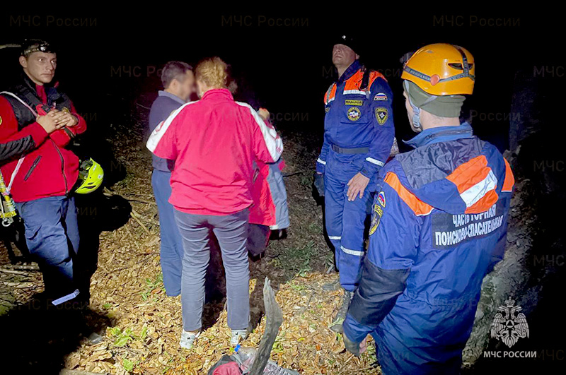 Крымские спасатели пришли на помощь туристу в районе горы Бойко