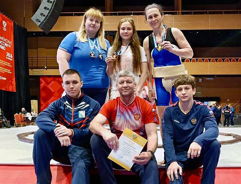 Севастопольские сумоисты завоевали медали чемпионата и первенства России