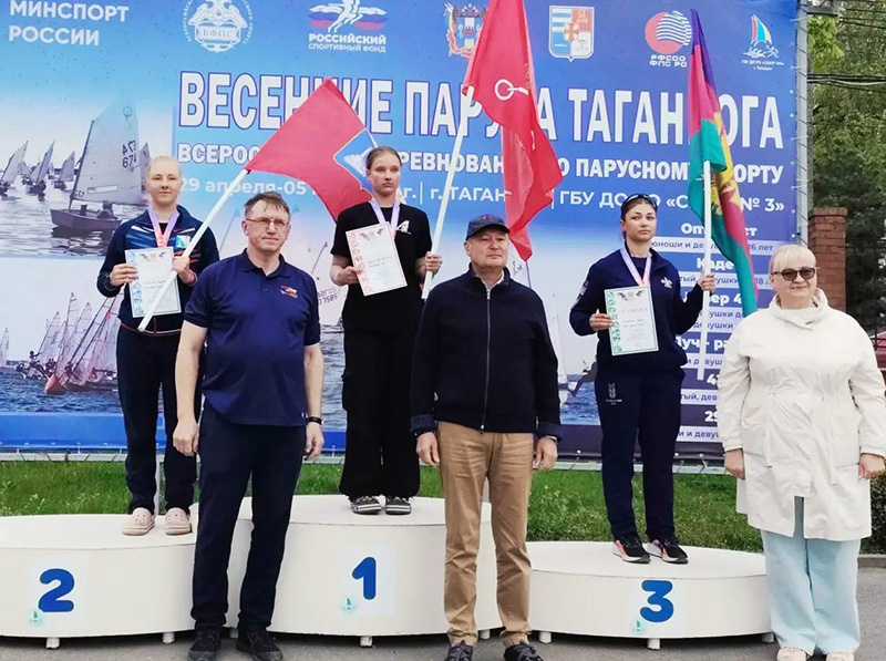 Севастопольцы завоевали медали всероссийских соревнований по парусному спорту и отобрались на Спартакиаду