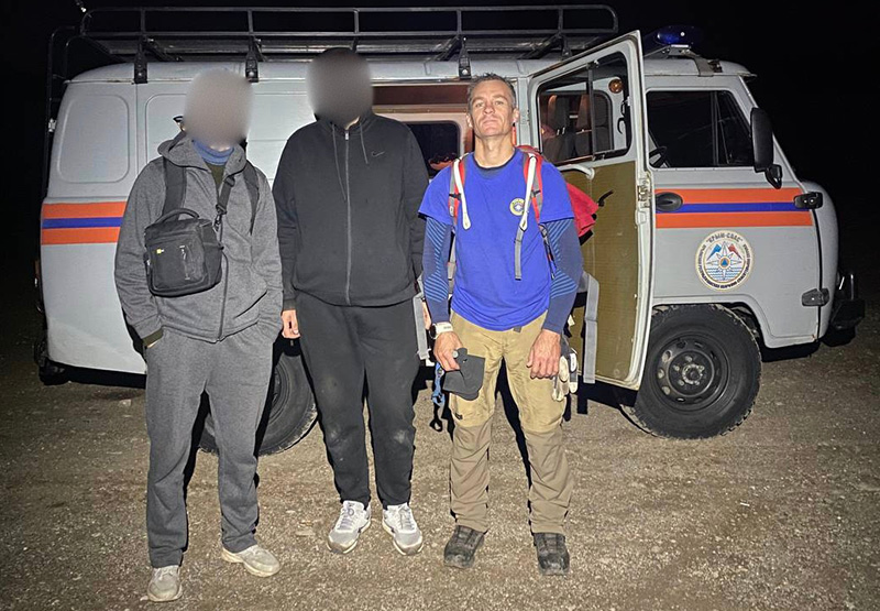 В Крыму в долине Приведений заблудились два туриста
