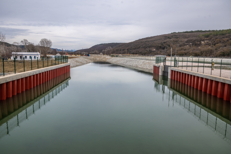 Уровень воды в реках Севастополя постепенно снижается